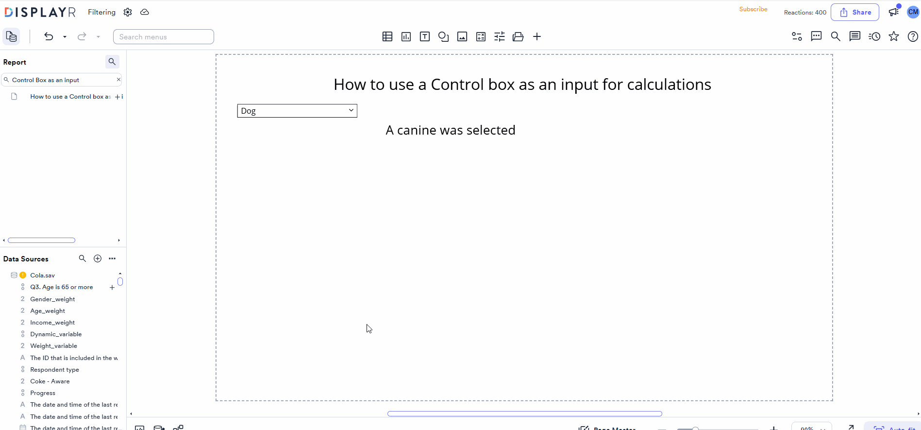 ControlBoxAsInputForCalcs.gif