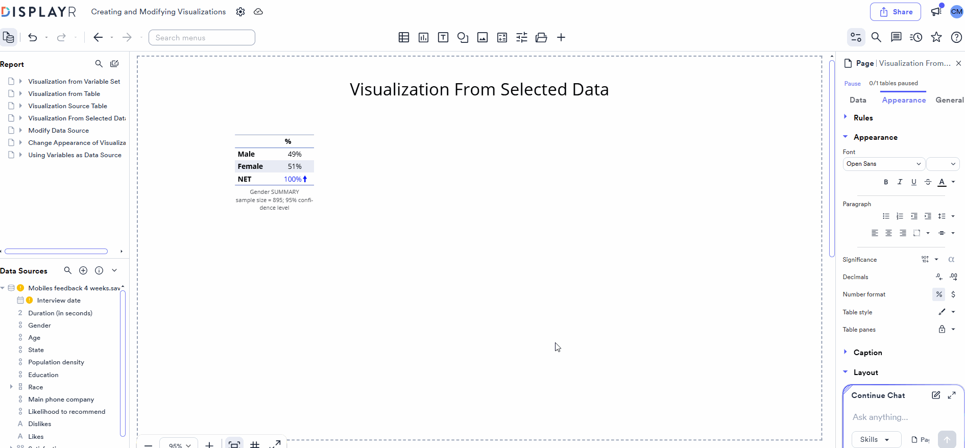 VizFromSelectedData.gif