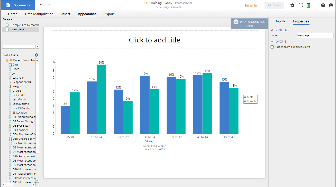 How to Export Editable PowerPoint Charts – Displayr Help