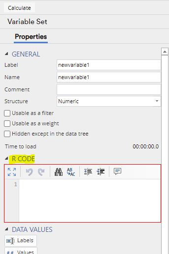 Onkel eller Mister Serrated Renovering How to Create a Custom Numeric R Variable – Displayr Help