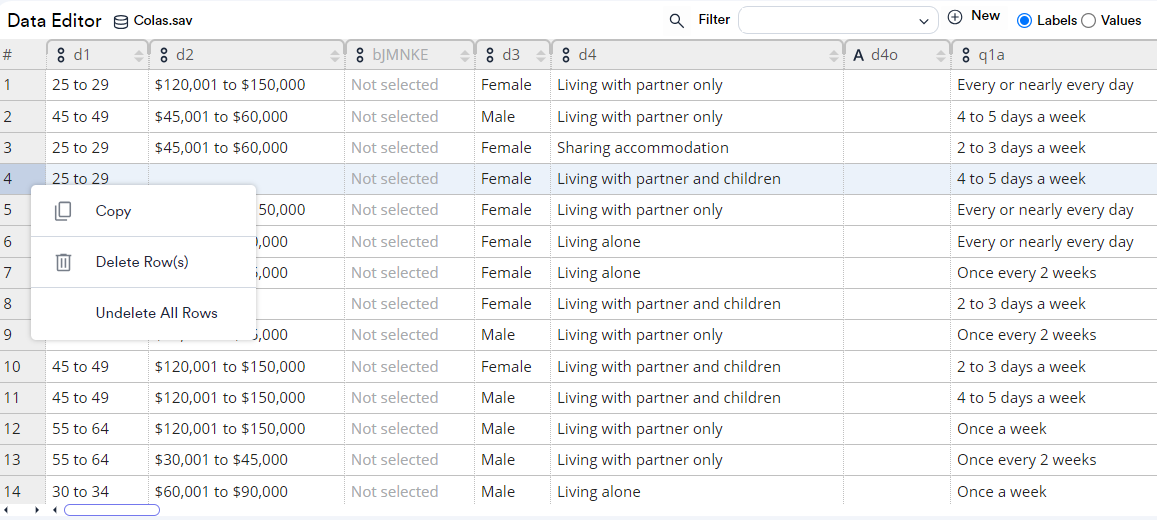 filter applied in data editor delete row.png
